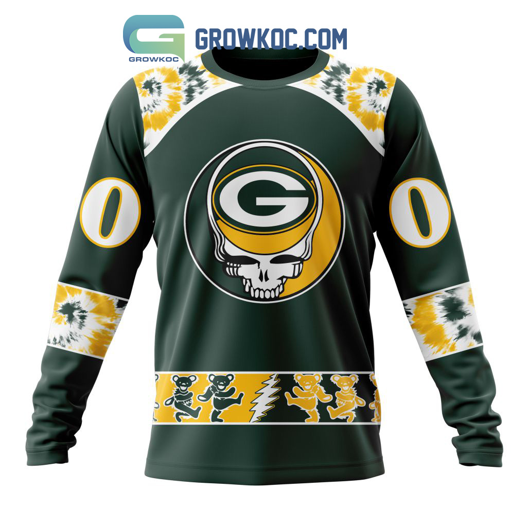 Green Bay Packers NFL Special Grateful Dead Personalized Hoodie T Shirt -  Growkoc