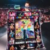 Harry Styles All Album Fleece Blanket Quilt