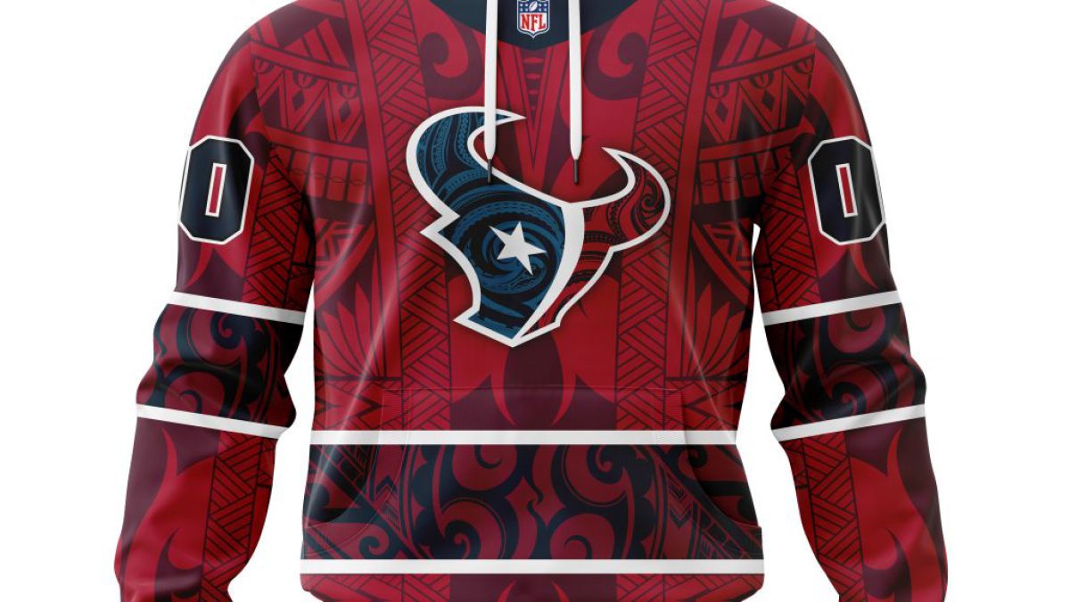 NFL Houston Texans Custom Name And Number Native With Samoa Culture All  Over Print 3D Shirt