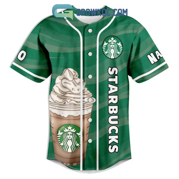 I Drank Starbucks And Survived Personalized Baseball Jersey