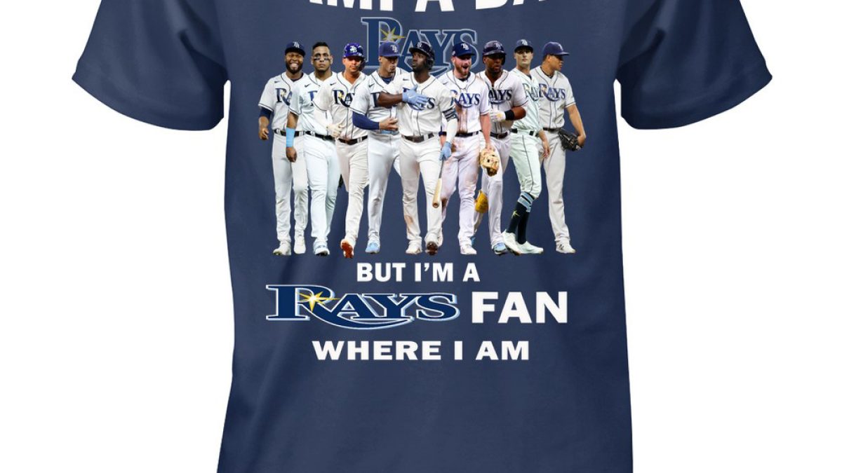 Tampa Bay Rays Baseball LOVE 3/4 Navy Blue Sleeve Raglan