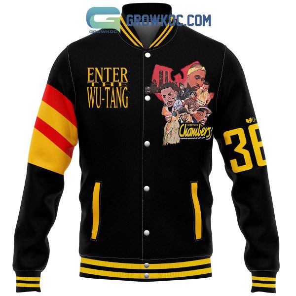 I Talk With The Awkward Slang I Walk With The Wu Tang Clan Baseball Jacket