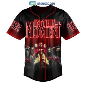 In This Moment The Dark Horizon Tour Motionless In White Personalized Baseball Jersey