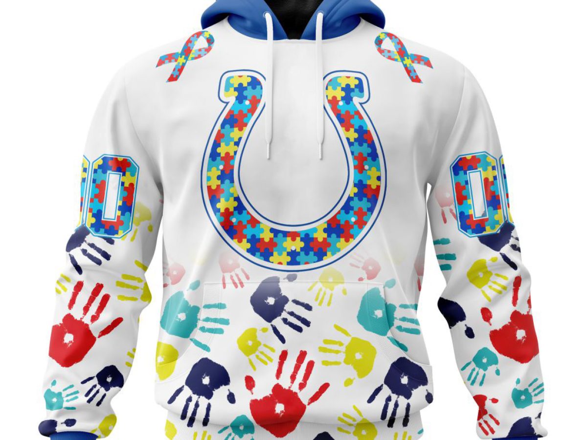 New England Patriots NFL Special Fearless Against Autism Hands Design Hoodie  T Shirt - Growkoc