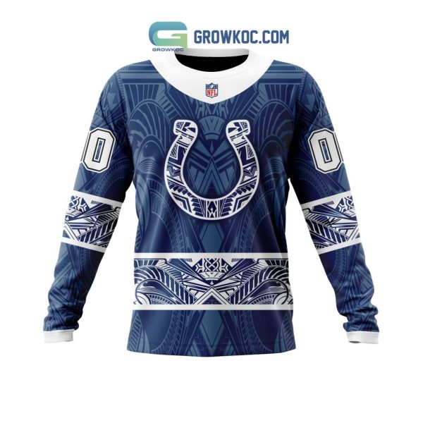 Indianapolis Colts NFL Special Native With Samoa Culture Hoodie T Shirt