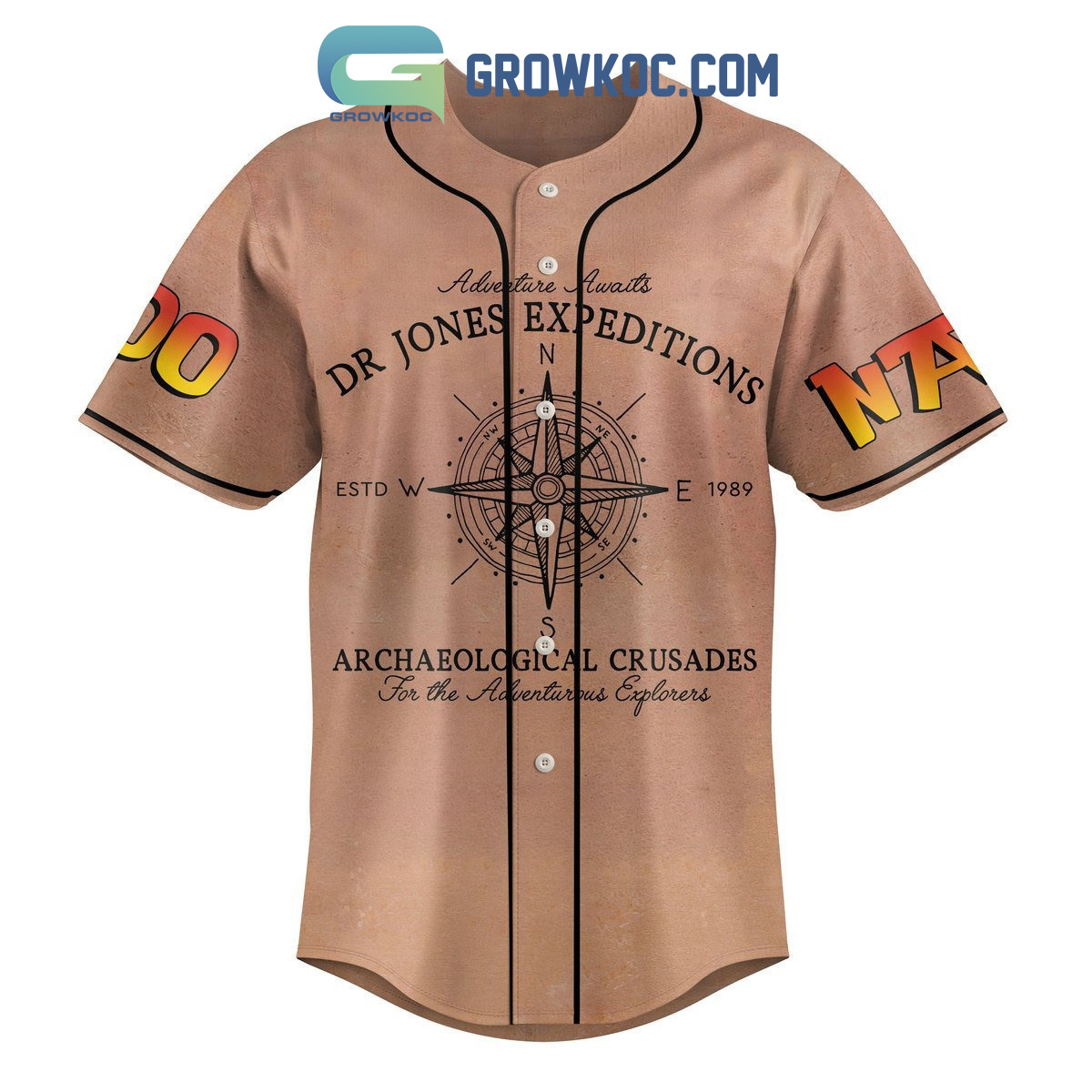 Indiana Jones And The Dial Of Destiny Baseball Jersey Shirt - Ink In Action