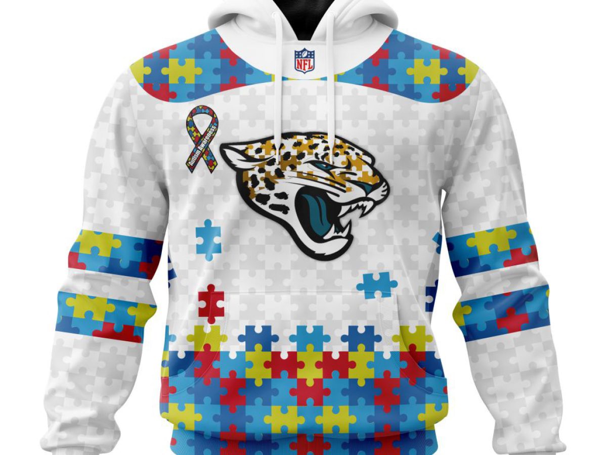 NFL Denver Broncos Puzzle Autism Awareness All Over Print 3D Hoodie Unisex  Hoodie