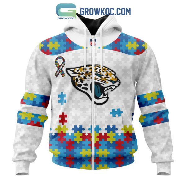 Jacksonville Jaguars NFL Autism Awareness Personalized Hoodie T Shirt