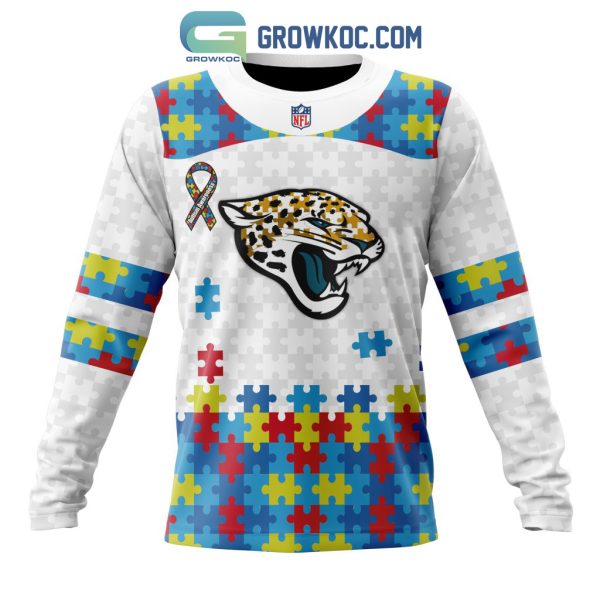 Jacksonville Jaguars NFL Autism Awareness Personalized Hoodie T Shirt