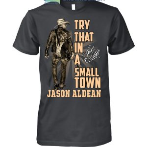 Jason Aldean Try That In A Small Town Black Design Art Baseball Jersey