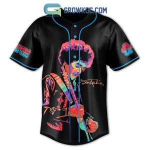 Jimi Hendrix Knowledge Speaks Wisdom Listens Personalized Baseball Jersey