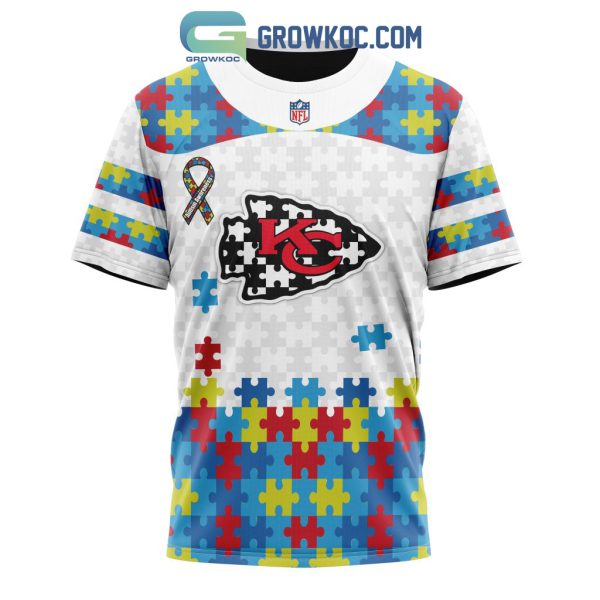 Kansas City Chiefs NFL Autism Awareness Personalized Hoodie T Shirt