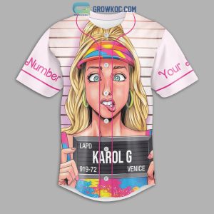 Karol G Barbie News Watati Personalized Baseball Jersey