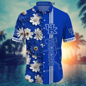 Kentucky Wildcats NCAA Flower Hawaiian Shirt