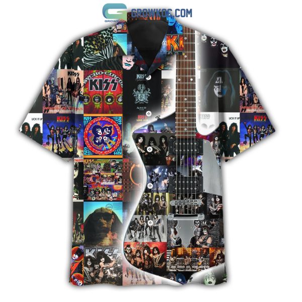 Kiss Band All The Albums Hawaiian Shirt