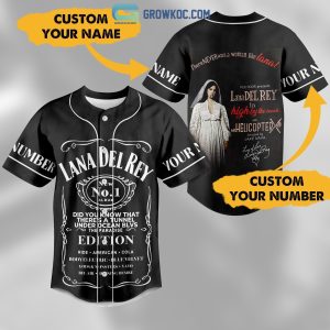 Lana Del Rey Queen Of Coney Island Personalized Baseball Jersey