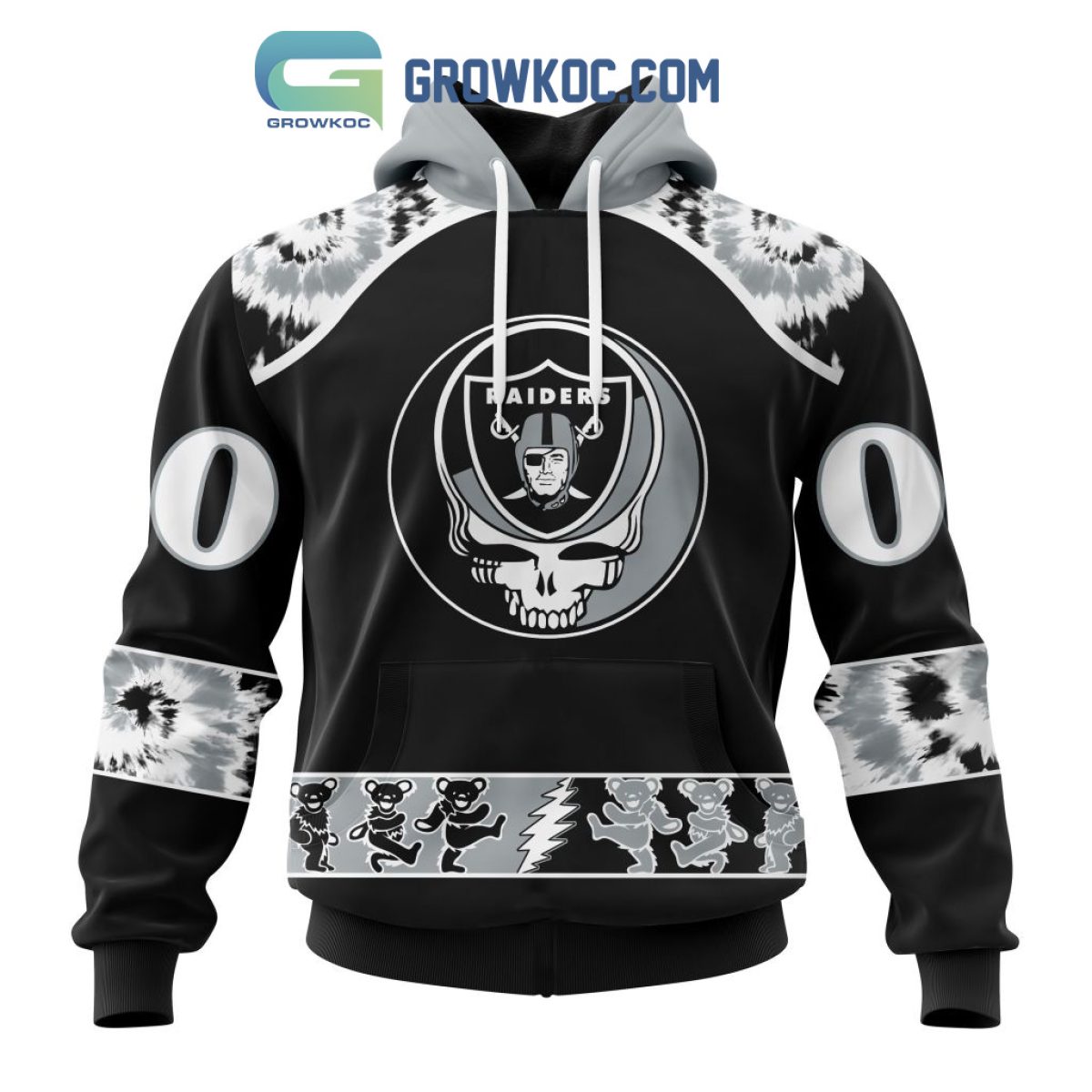 Oakland Raiders large logo hoodie Shop Online | Customised Sport Clothing