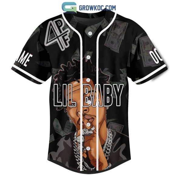 Lil Baby 4PF Personalized Baseball Jersey