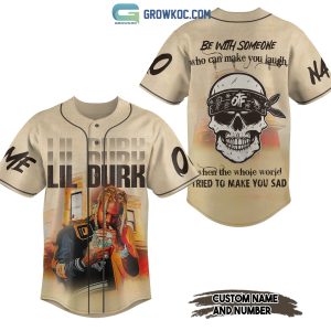 Lil Durk Yesterday Personalized Baseball Jersey