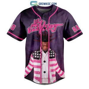 Lil Uzi Vert Pink Tape 2023 Personalized Baseball Jersey