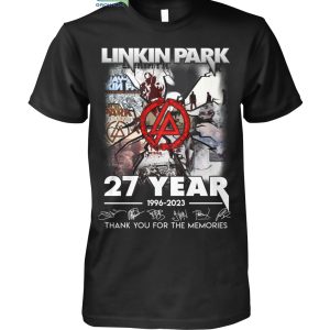 Linkin Park 27 Years 1996 2023 Memories T Shirt