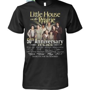 Little House On The Prairie 50th Anniversary 1974 2024 Memories T Shirt