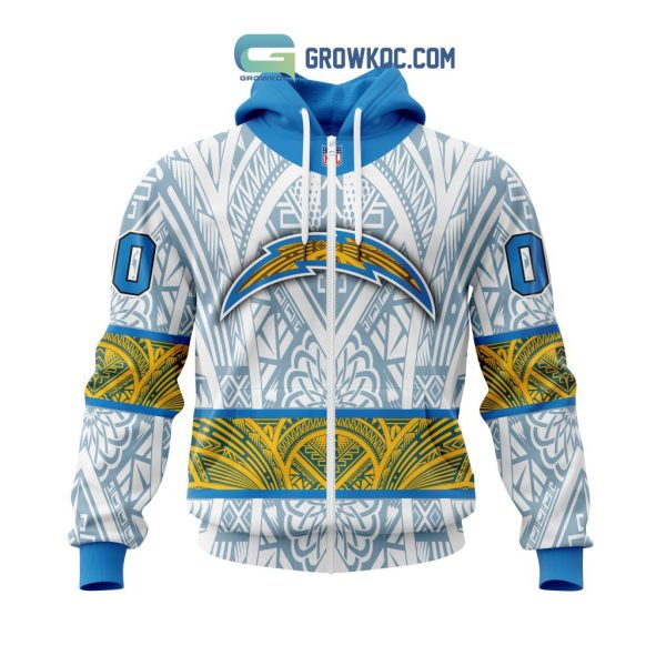 Los Angeles Chargers NFL Special Native With Samoa Culture Hoodie T Shirt