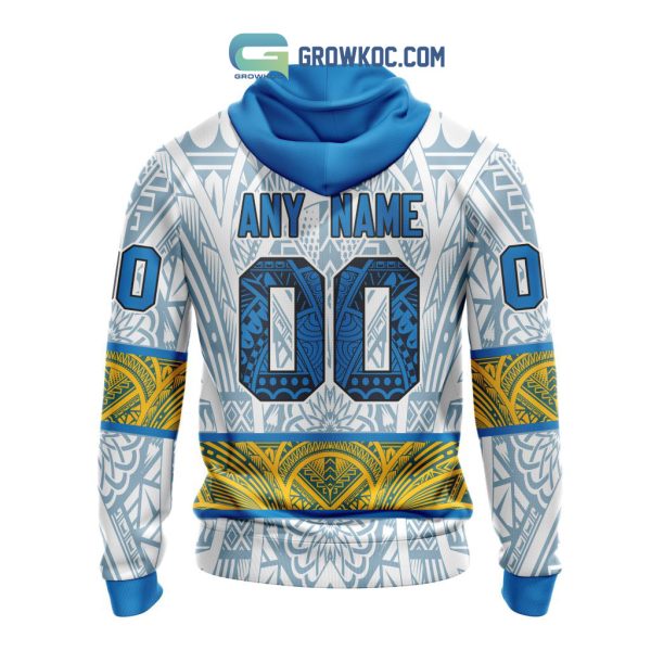 Los Angeles Chargers NFL Special Native With Samoa Culture Hoodie T Shirt