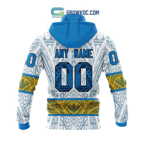 Los Angeles Chargers NFL Special Native With Samoa Culture Hoodie T Shirt