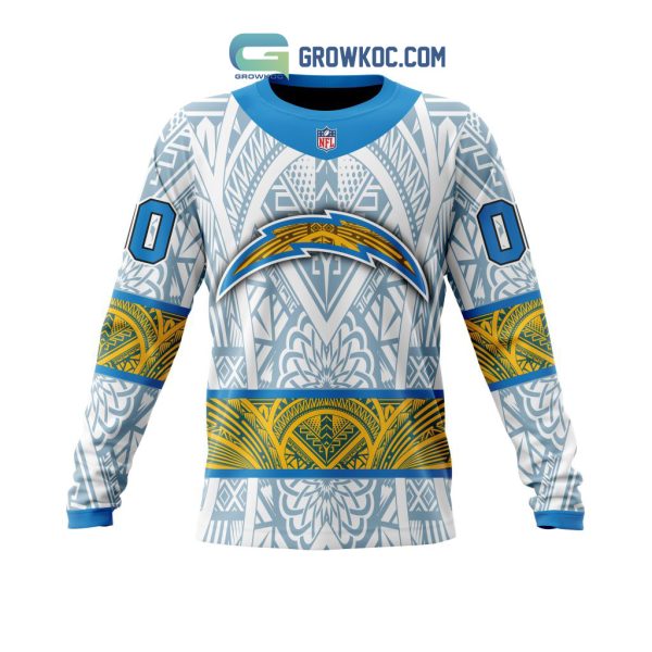Los Angeles Chargers NFL Special Native With Samoa Culture Hoodie T Shirt