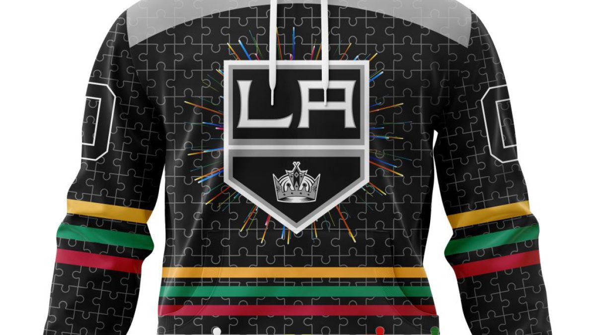 Los Angeles Kings NHL Special Unisex Kits Hockey Fights Against Autism  Hoodie T Shirt - Growkoc