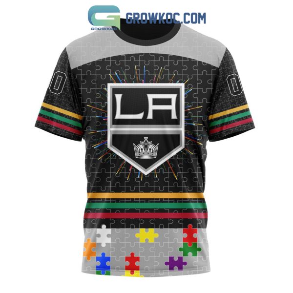 Los Angeles Kings NHL Special Fearless Against Autism Hoodie T Shirt