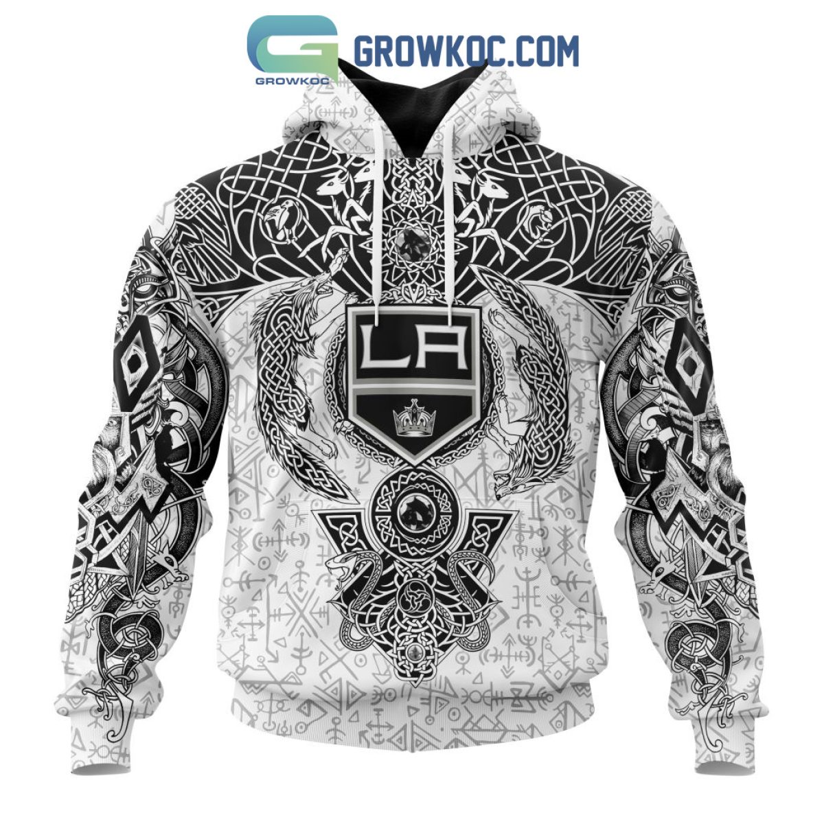 Los Angeles Kings NHL Special Autism Awareness Design Hoodie T