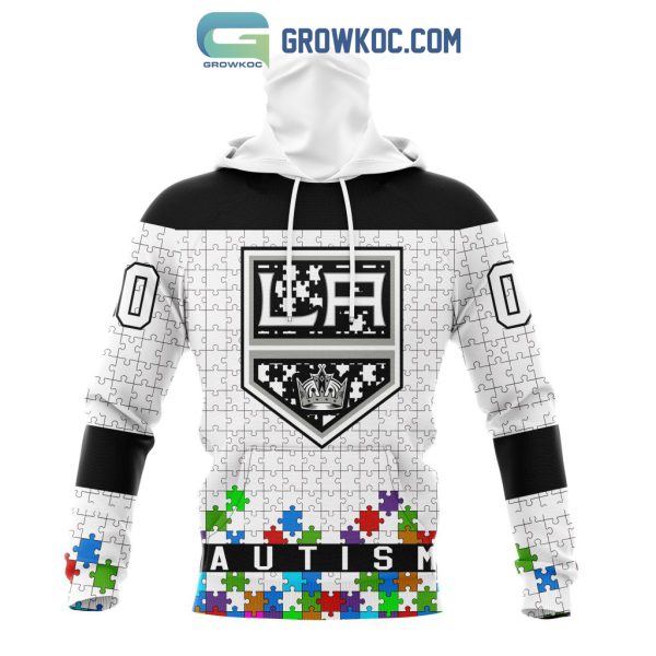 Los Angeles Kings NHL Special Unisex Kits Hockey Fights Against Autism Hoodie T Shirt