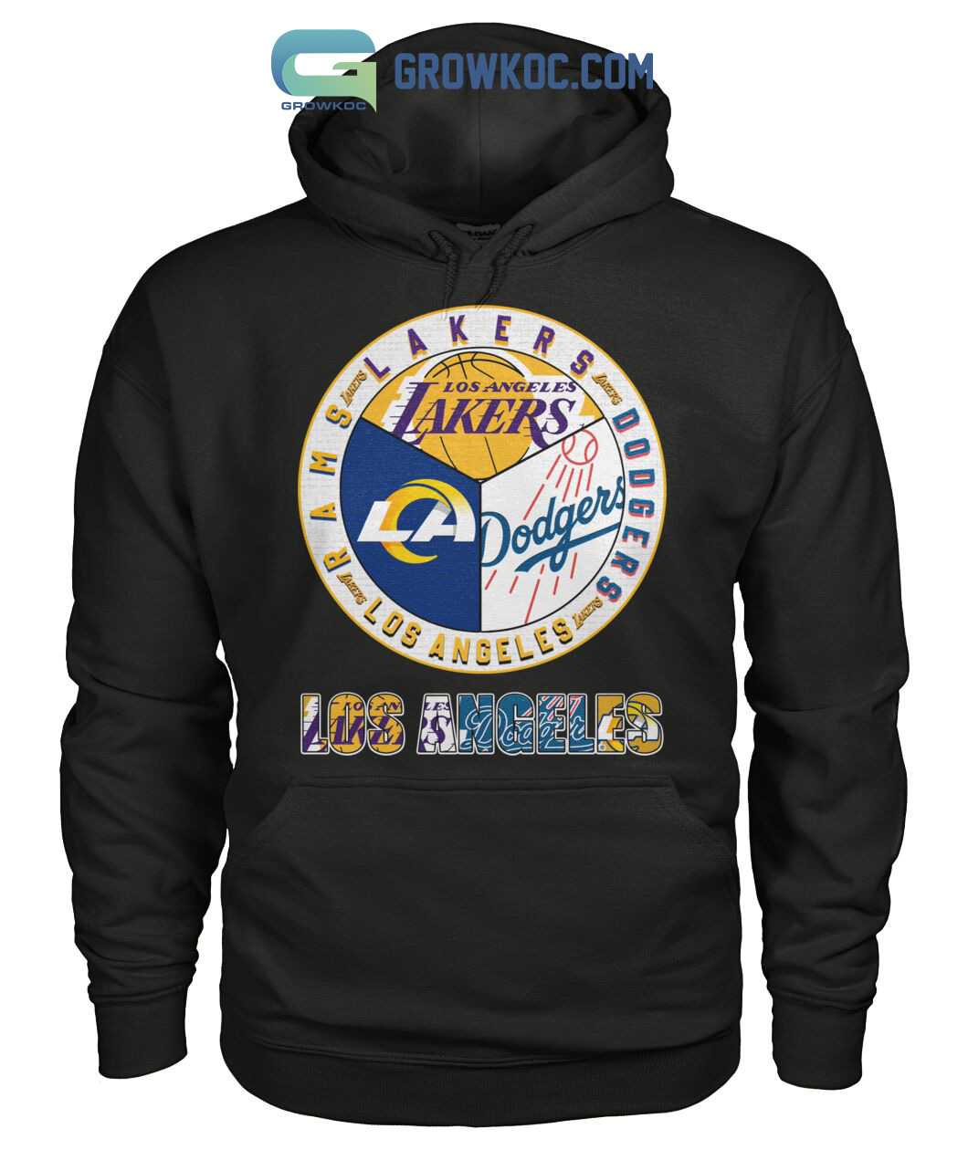 City of Champions Los Angeles LA Rams Lakers Dodgers shirt, hoodie