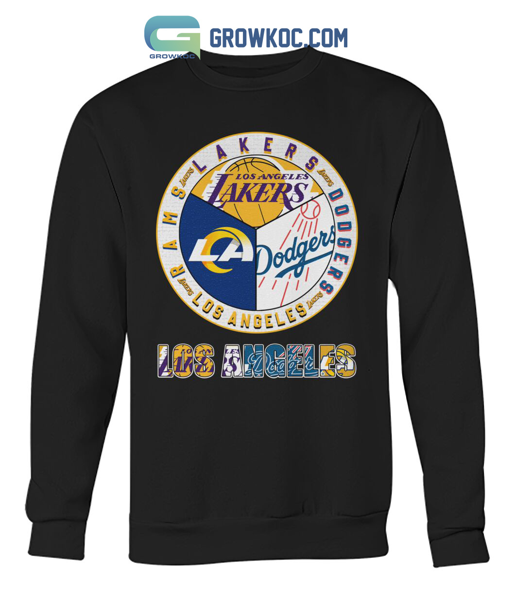 Los Angeles Rams Lakers and Dodgers City of Champions shirt, hoodie,  sweater, long sleeve and tank top
