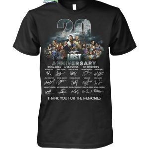 Lost Film 20 Years Anniversary 2004 2024 Memories T Shirt