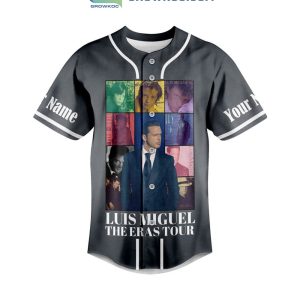 Luis Miguel The Eras Tour Personalized Baseball Jersey