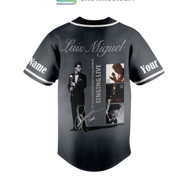 Luis Miguel The Eras Tour Personalized Baseball Jersey