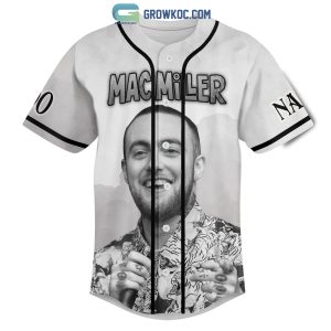 Men Mac Miller Singer Baseball Jersey Shirt Fanmade