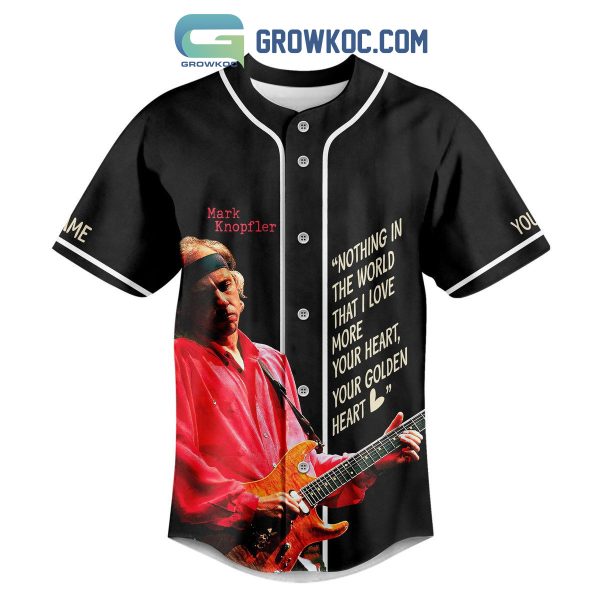 Mark Knopfler Rock And Roll Is My Passion Personalized Baseball Jersey