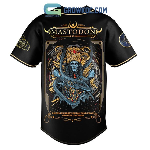 Mastodon American Heavy Metal Band Personalized Baseball Jersey