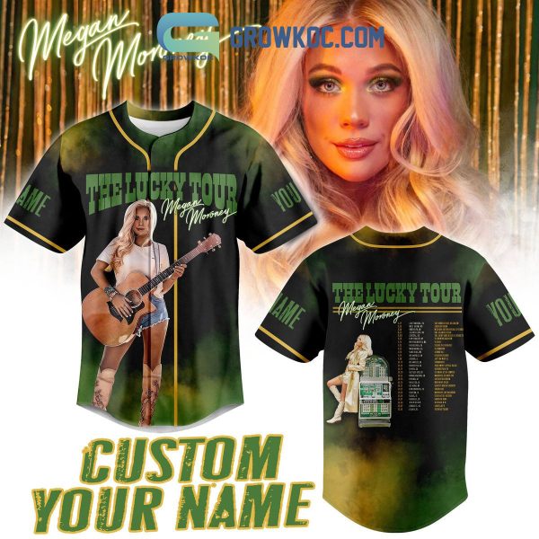 Megan Moroney The Lucky Tour Personalized Baseball Jersey