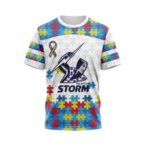 Melbourne Storm Thunderbolts Go Storm Baseball Jacket