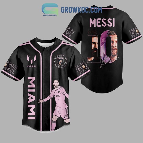 Messi 10 Goat Inter Miami Personalized Baseball Jersey