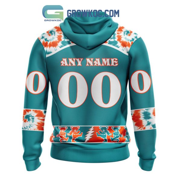 Miami Dolphins NFL Special Grateful Dead Personalized Hoodie T Shirt