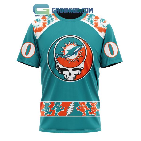 Miami Dolphins NFL Special Grateful Dead Personalized Hoodie T Shirt