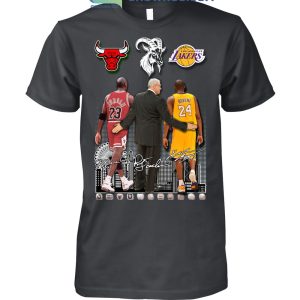 Michael Jordan Kobe Bryant And Phil Jackson Legend T Shirt
