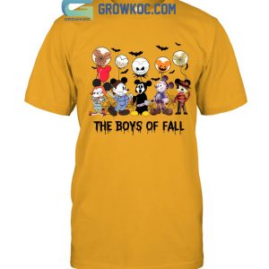 Mickey Mouse Walt Disney The Boys Of Fall Halloween T Shirt