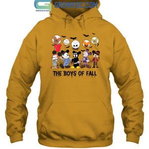Mickey Mouse Walt Disney The Boys Of Fall Halloween T Shirt